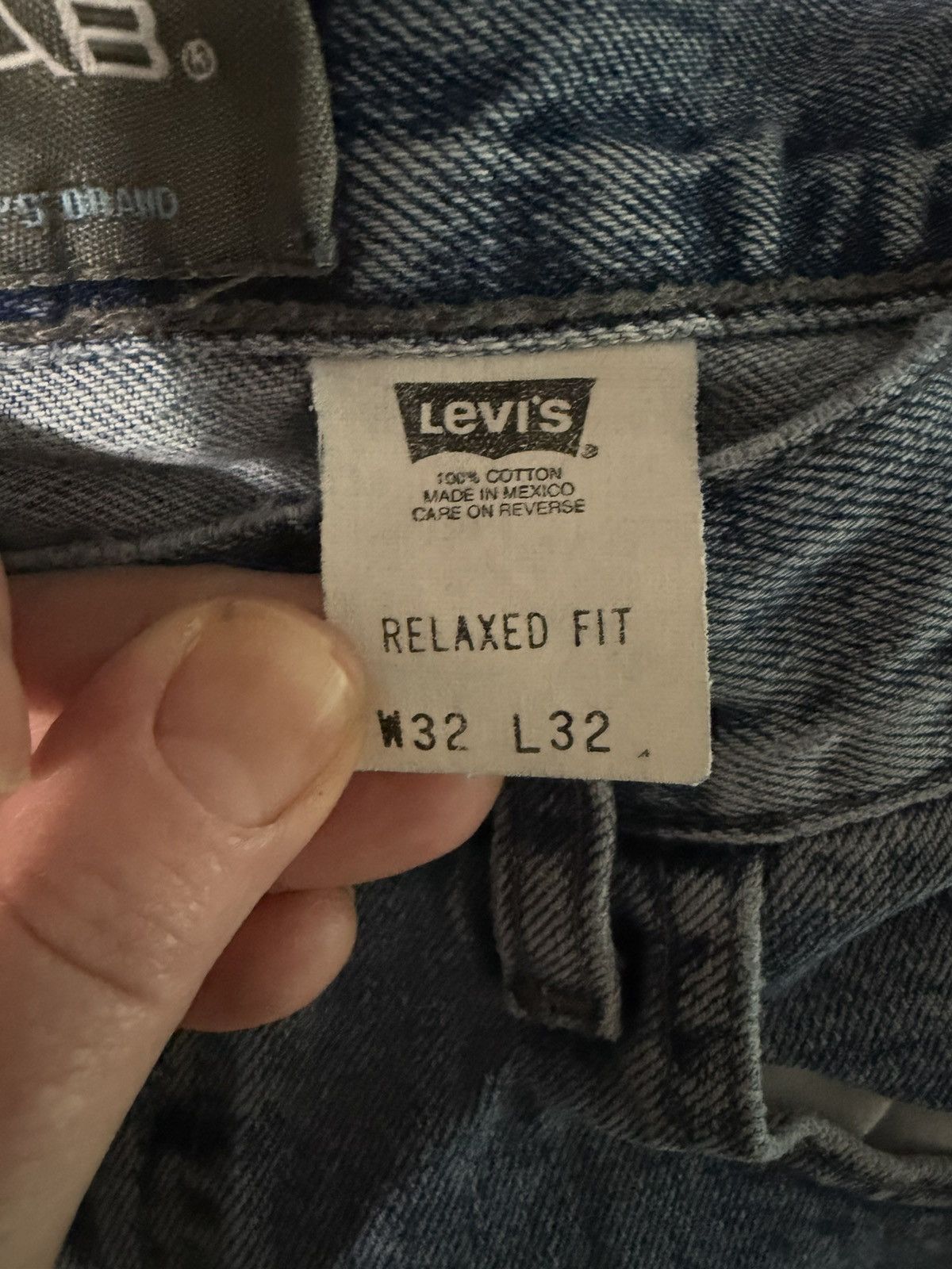 Levi's VTG Levi’s Silvertab Y2K Relaxed Fit Light Wash Jeans 32x32 Size US 32 / EU 48 - 6 Thumbnail