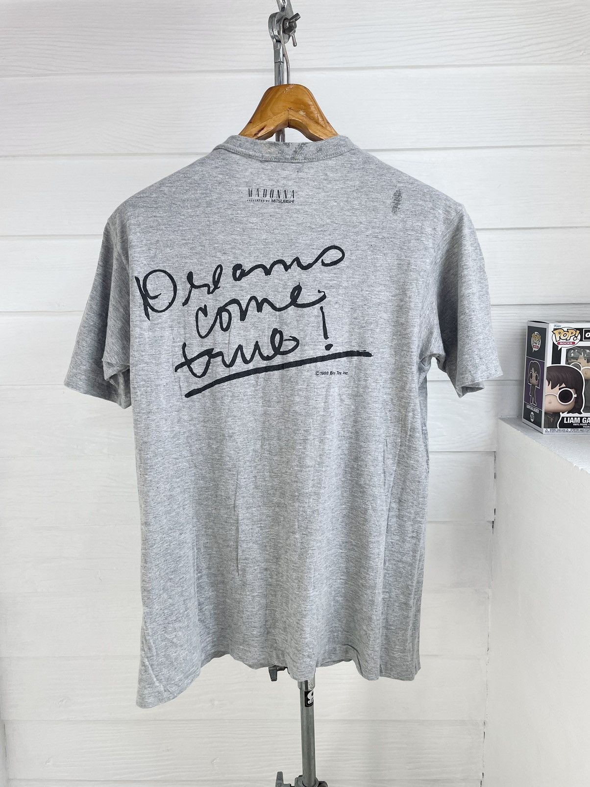 マドンナ　 MITSUBISHI　ノベリティ　Tシャツ　非売品 Band Tees × Japanese Brand × Vintage VINTAGE 1988 MADONNA