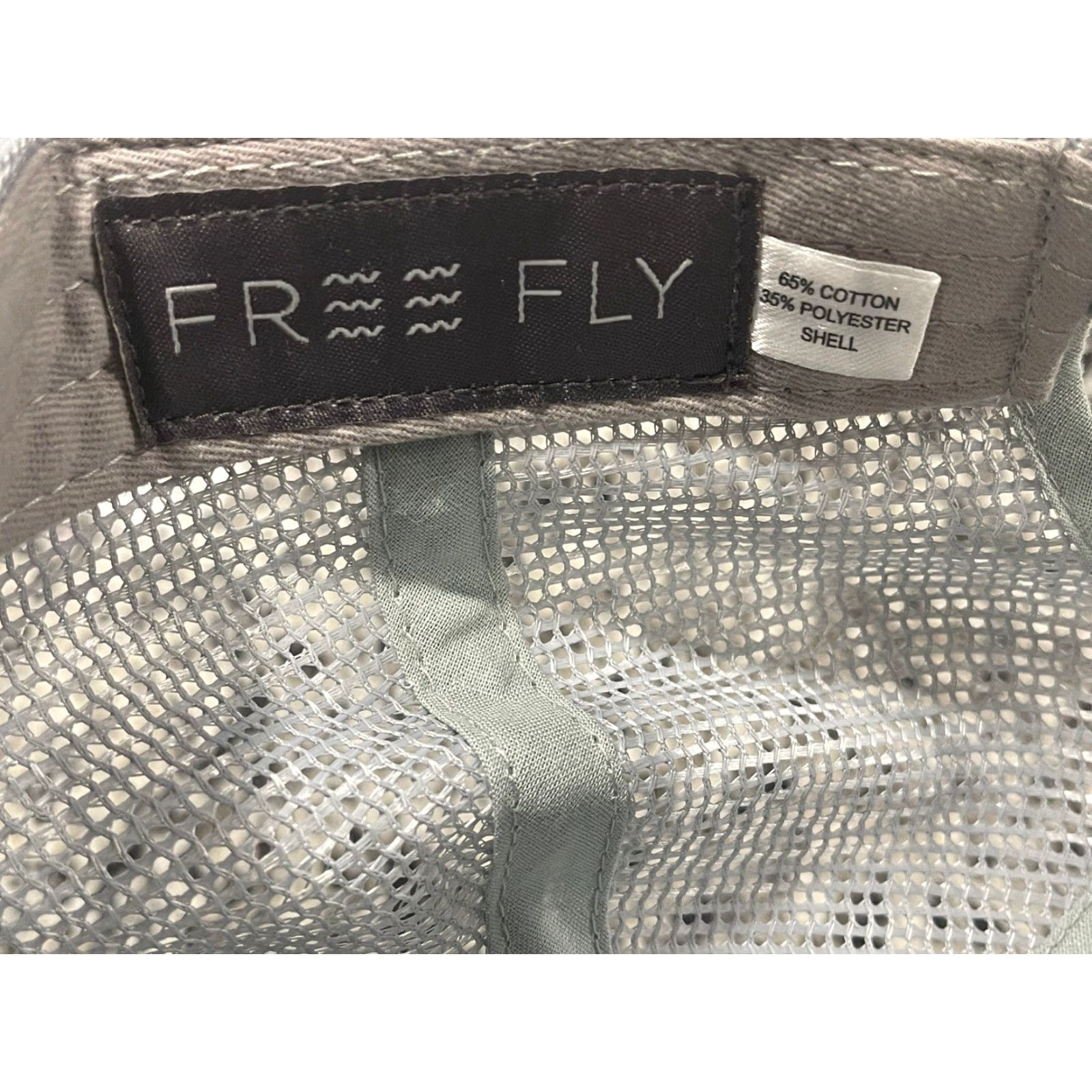 Vintage Free Fly Icon Trucker Hat SnapBack Sea Mist Mens One Size Adjustable Polyester Cotton Hat Size ONE SIZE - 4 Thumbnail