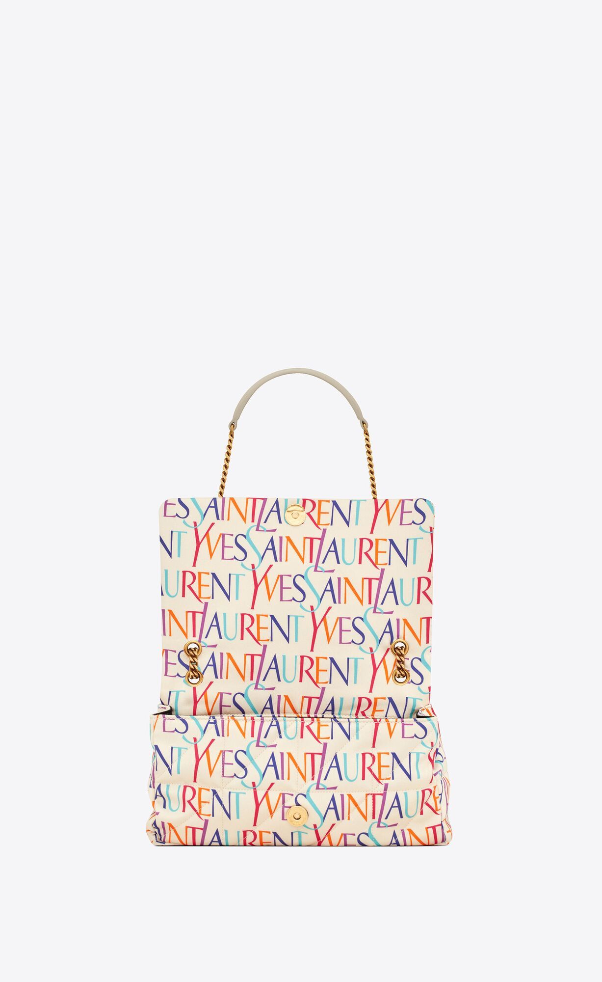 Saint Laurent Paris o1s1wg110724 Size: OS / Jamie Medium Silk Bag in Multicolor Size ONE SIZE - 4 Thumbnail