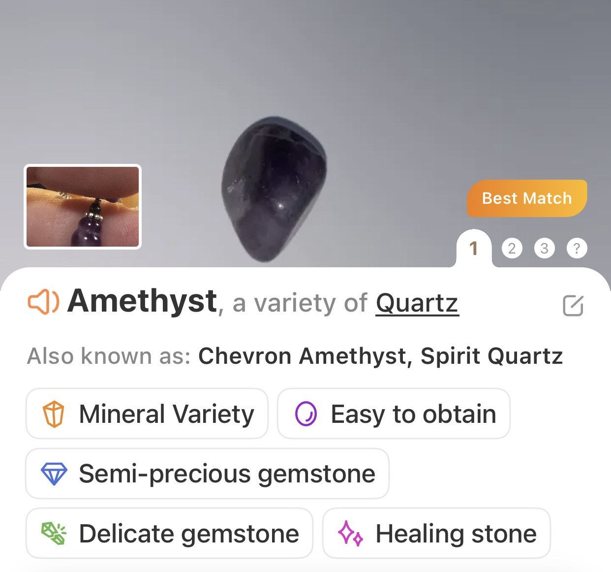 Handmade Handcrafted vintage bead changeable charm pendant necklace Size ONE SIZE - 7 Thumbnail