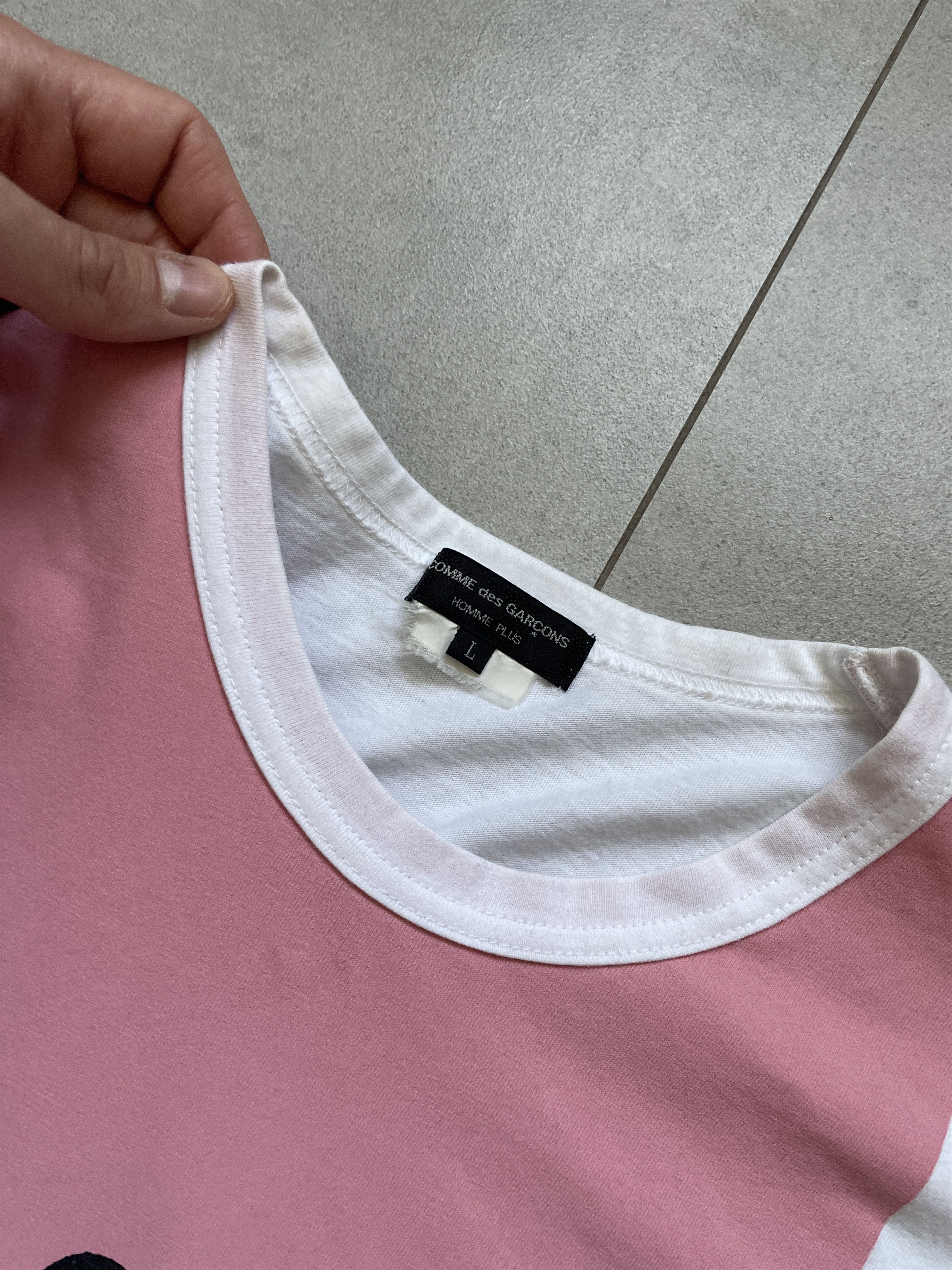 Comme des Garcons Homme Plus CDG COMME DES GARCONS HOMME PLUS X LISA CONGDON TEE Size US L / EU 52-54 / 3 - 3 Thumbnail