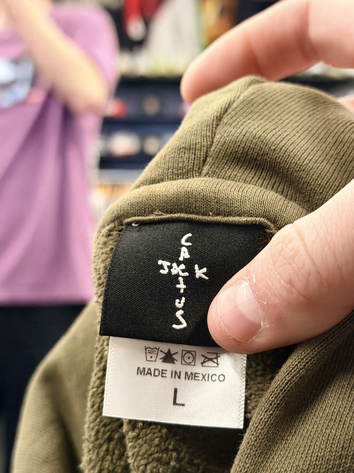 Travis Scott Cactus Jack Green Hoodie Size US L / EU 52-54 / 3 - 3 Thumbnail