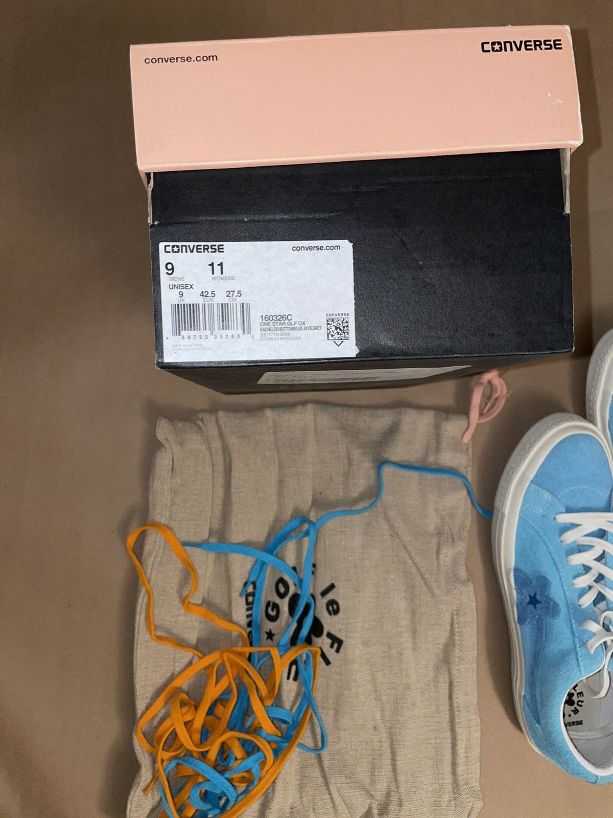 Converse × Golf le Fleur Golf Le Fleur Converse One Star Ox Bachelor Blue Size US 9 / EU 42 - 4 Thumbnail