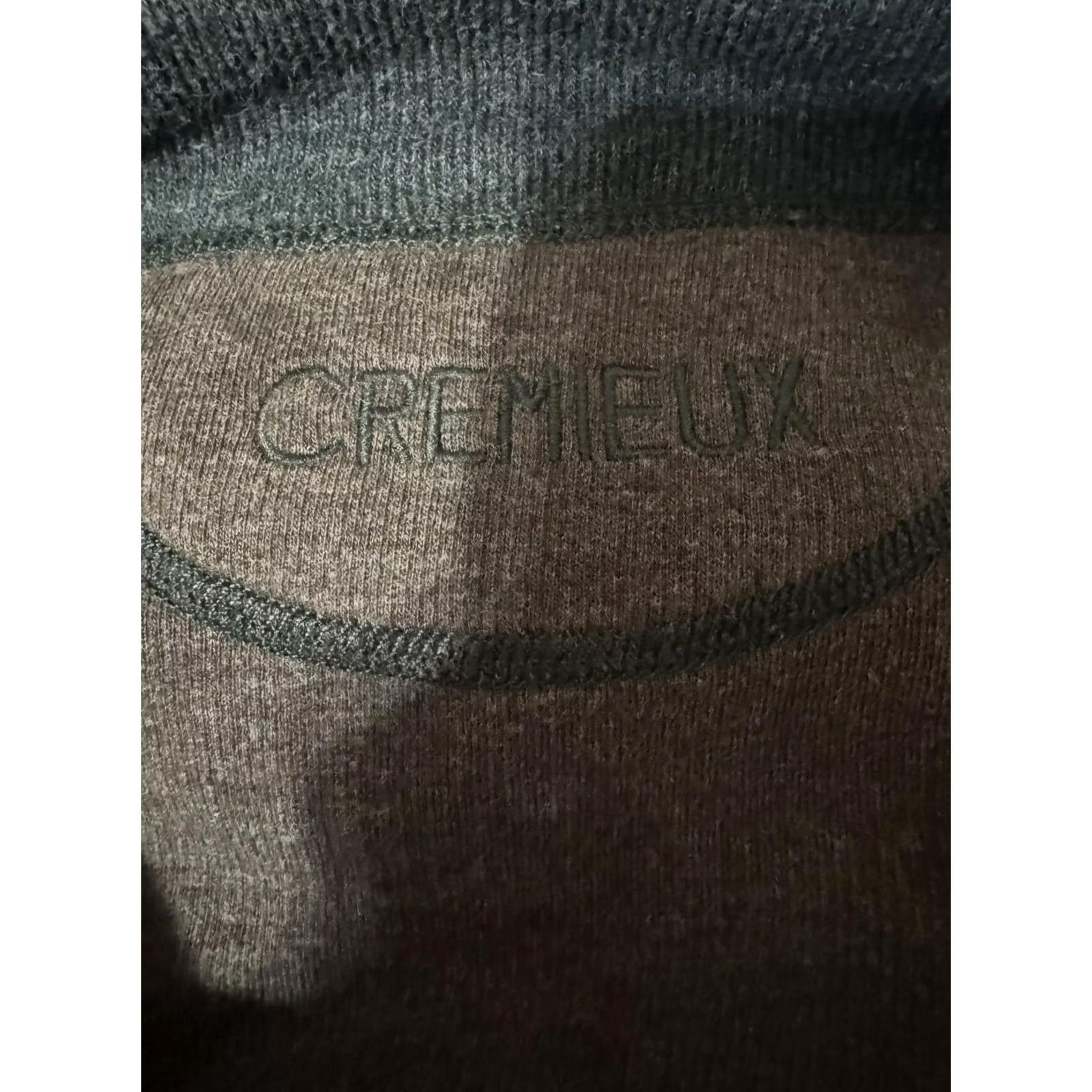 Cremieux Cremieux Men's Half Zip Sweater Charcoal Gray XL Windbreaker Jacket with Zipper Size US XL / EU 56 / 4 - 3 Thumbnail