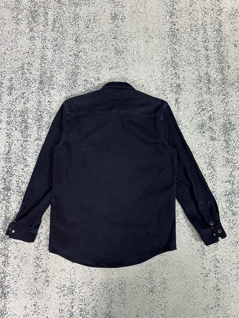 Givenchy Givenchy Navy Blue Patchwork Pocket Denim Shirt Jacket Size US S / EU 44-46 / 1 - 2 Thumbnail