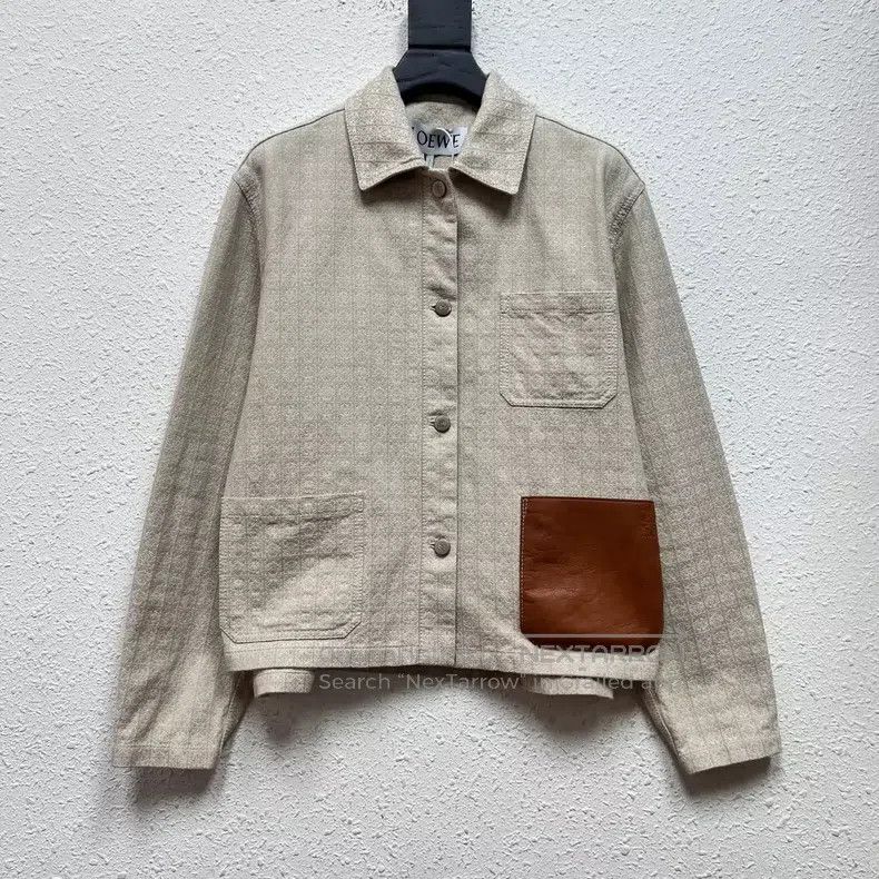 Loewe Monogrammed Full Print Logo Jacket