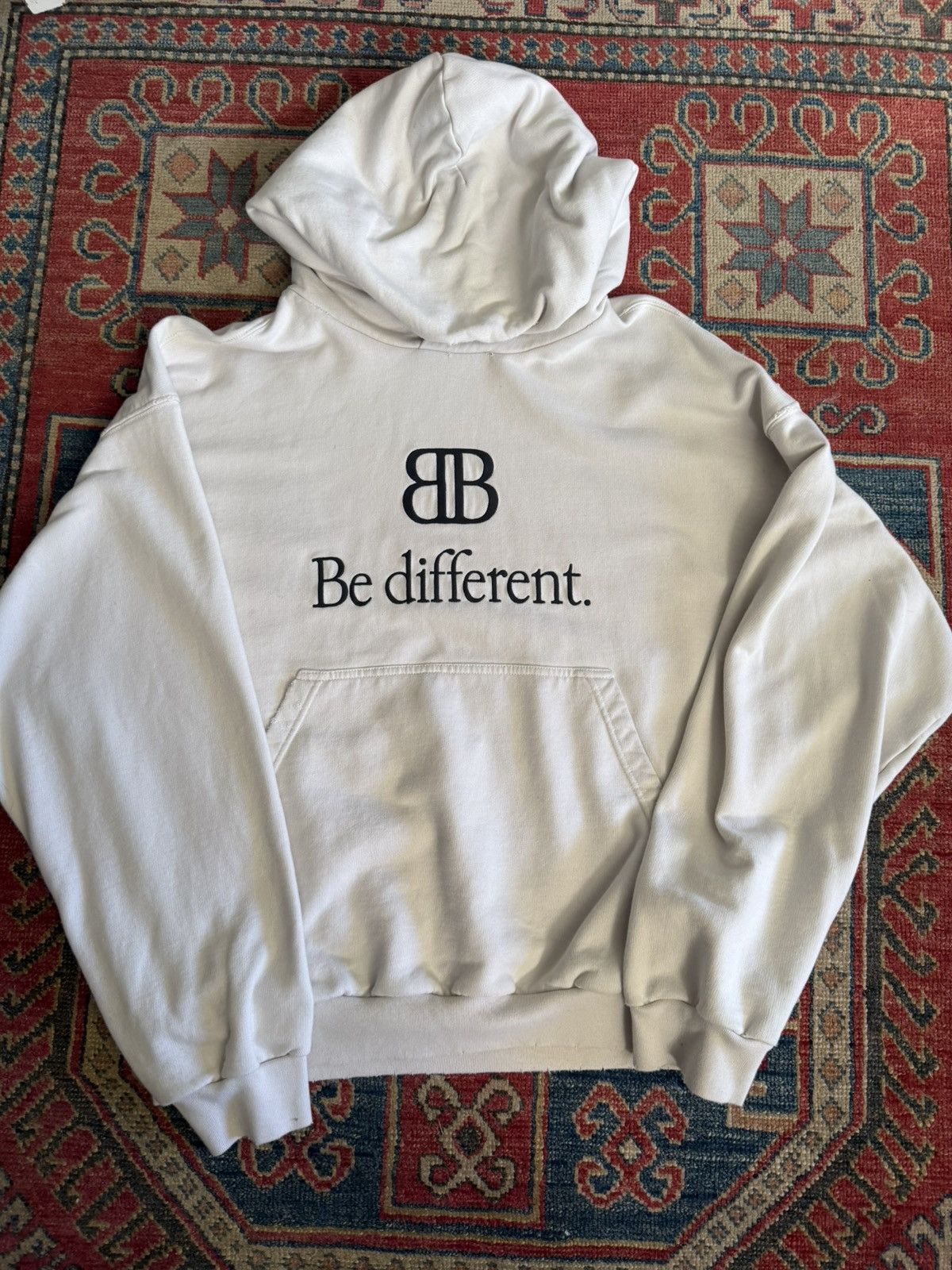 Balenciaga Balenciaga be different hoodie | Grailed