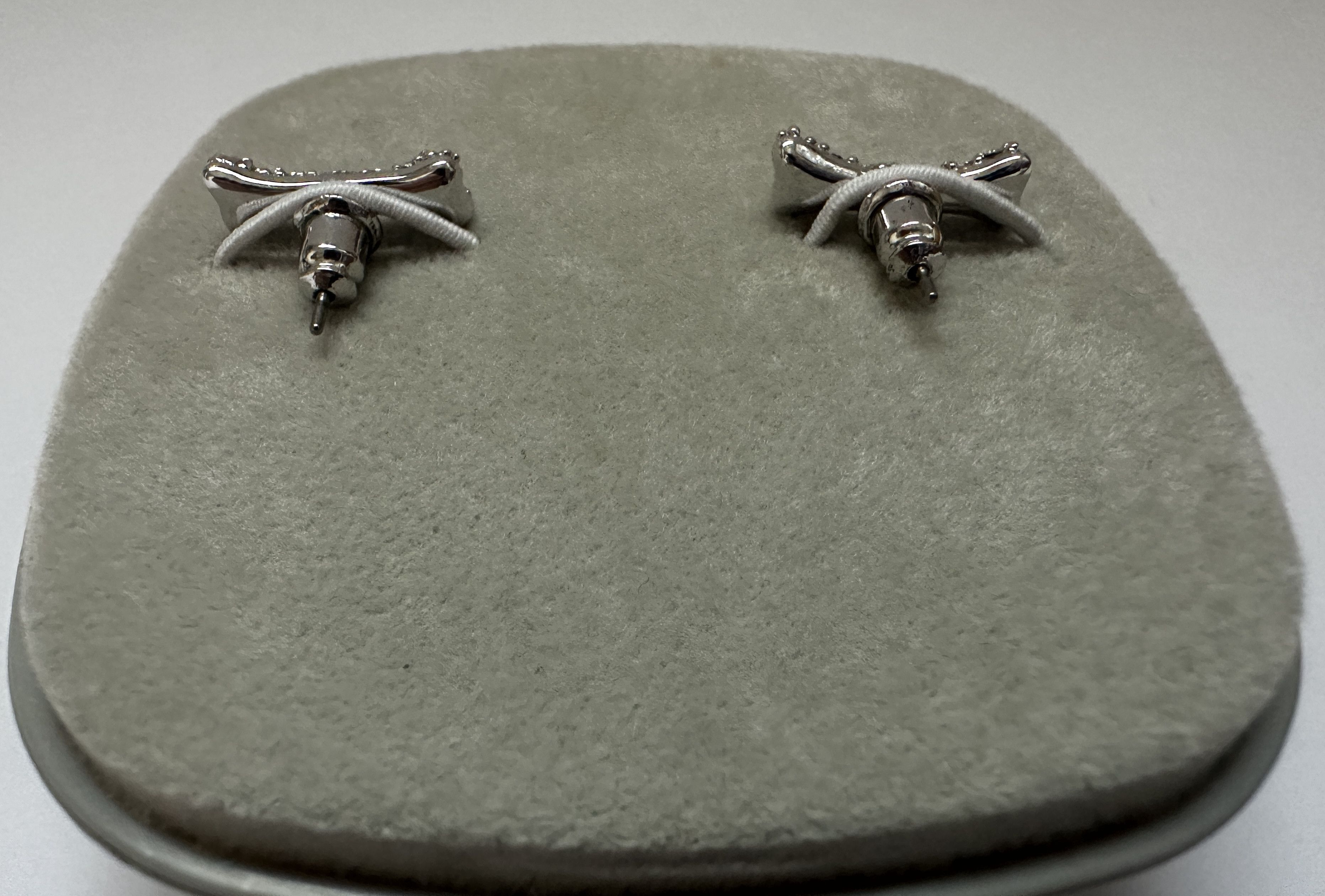 Vivienne Westwood Silver-tone Vivienne Westwood bone-shaped stud earrings Size ONE SIZE - 2 Thumbnail