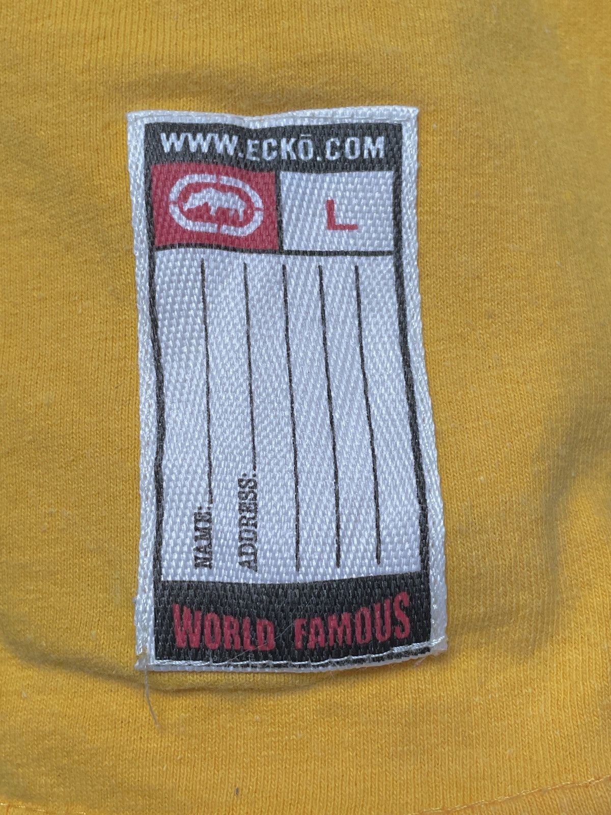 Ecko Unltd. × Rap Tees × Vintage Vintage Brand Ecko Unltd Baggy T-shirt 1990s Size US L / EU 52-54 / 3 - 9 Thumbnail