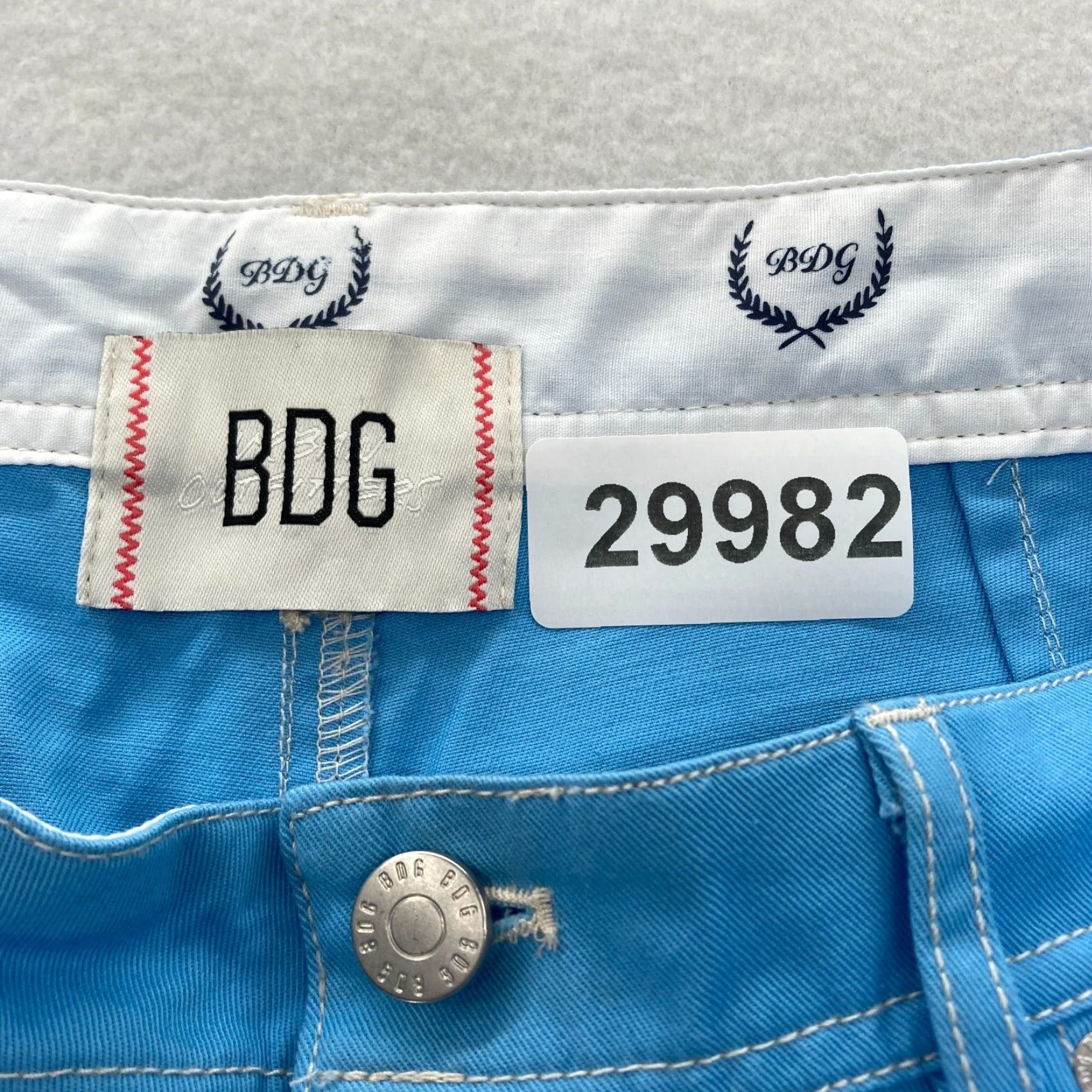 Bdg BDG Urban Outfitters Flared Leg Cargo Pants Women 4 Blue Stretch Ankle Grunge Jeans & Pants Size 27" / US 4 / IT 40 - 5 Thumbnail