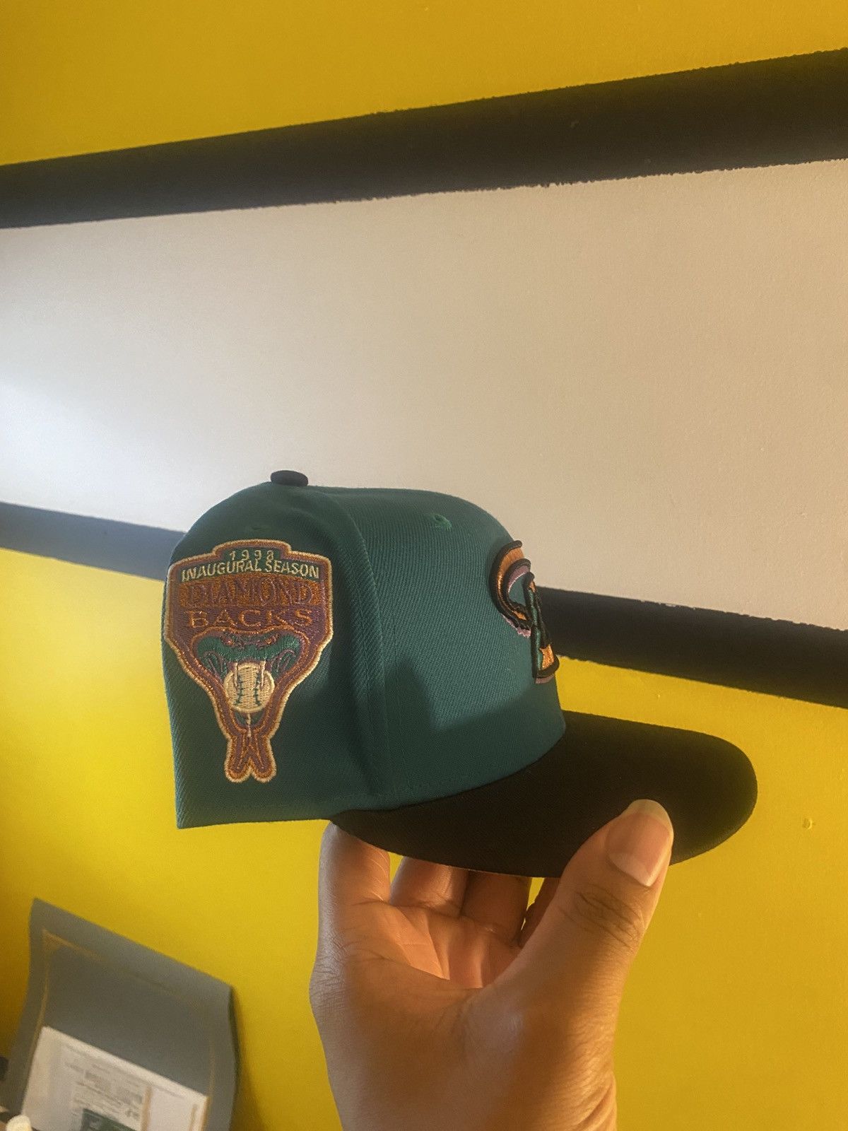 New Era Arizona Diamondbacks Fitted Size ONE SIZE - 2 Thumbnail
