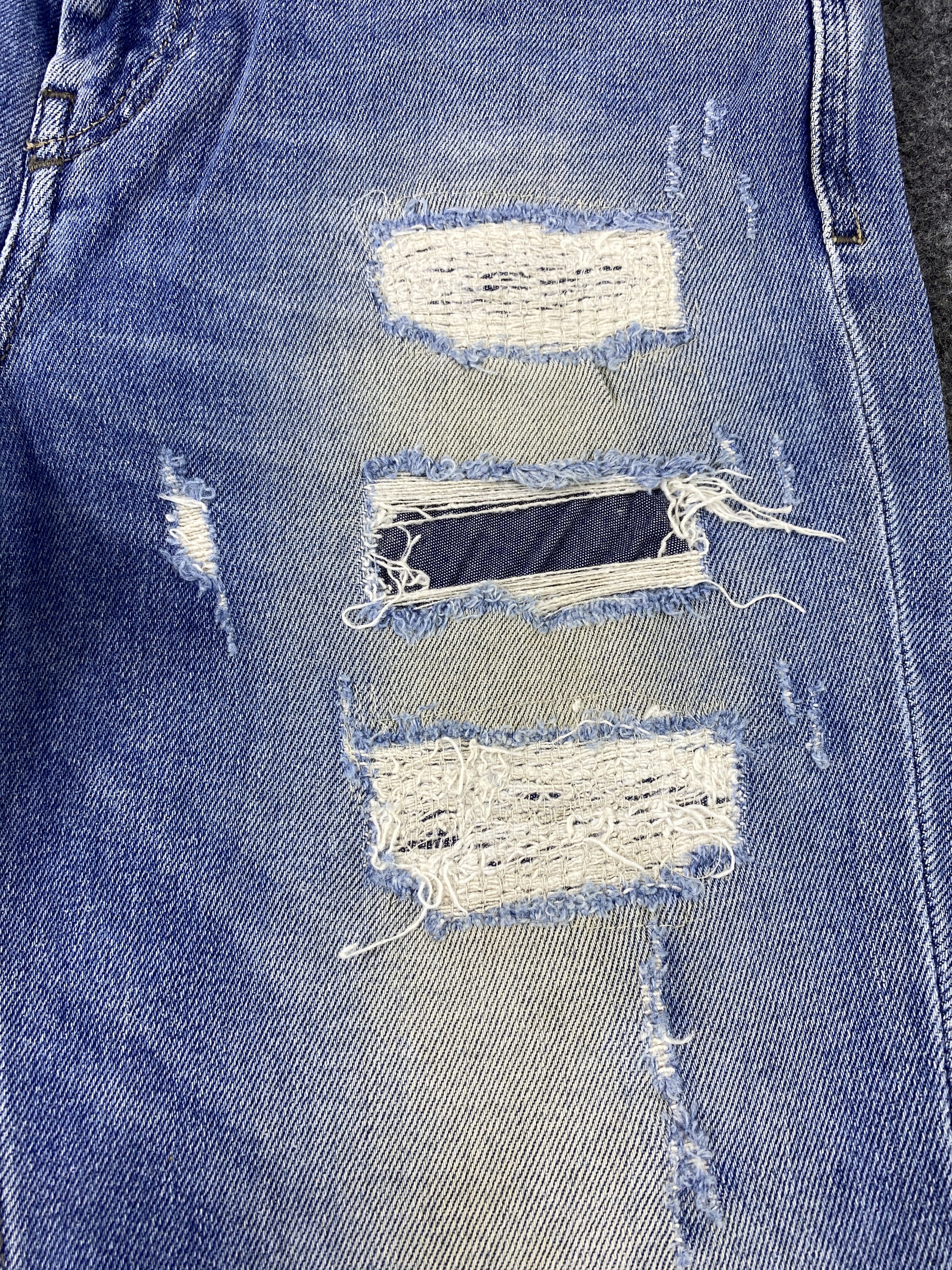 Diesel Diesel Distressed Blue Wash Denim Streetwear - J1111 Size US 28 / EU 44 - 10 Thumbnail