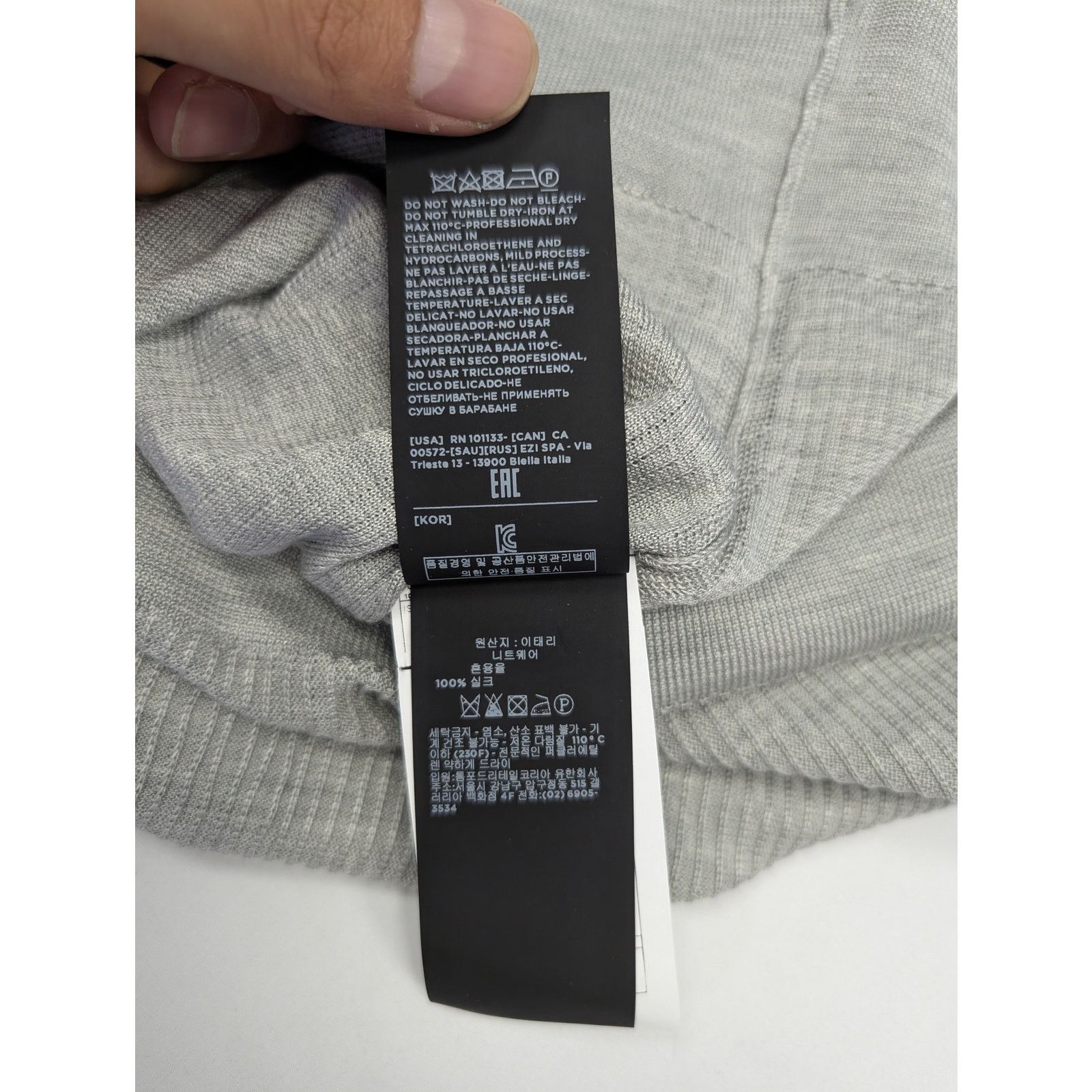 Tom Ford o1rshd1 Sweatshirt in Grey Size US M / EU 48-50 / 2 - 14 Thumbnail