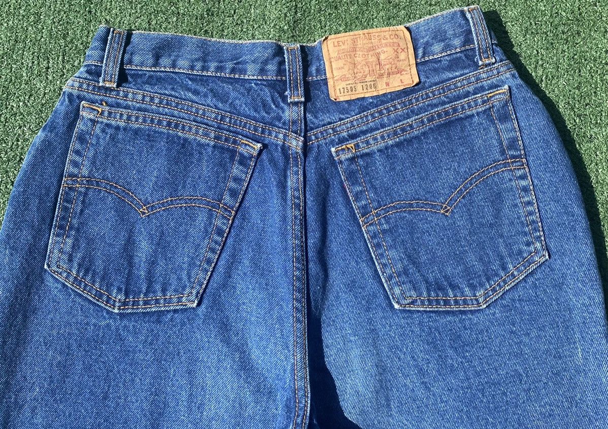 Levi's Vintage Clothing VTG 80’s Levi’s 17505 High Waisted Denim Jeans 28 Inch Waist Size 28" / US 6 / IT 42 - 7 Thumbnail