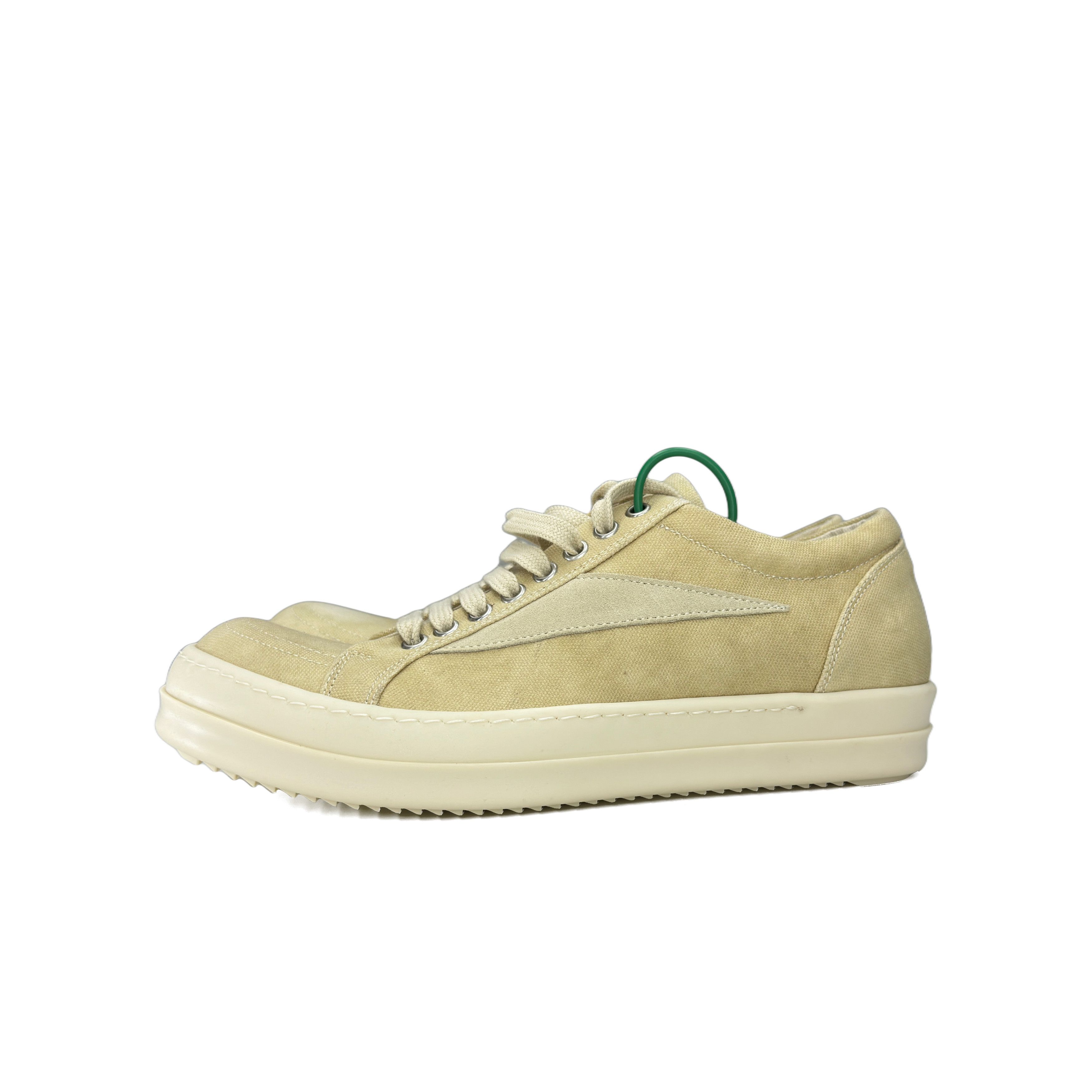 Rick Owens Drkshdw Rick Owens DRKSHDW Canvas Low-Top Sneakers Size 7 Size US 7 / EU 40 - 1 Thumbnail