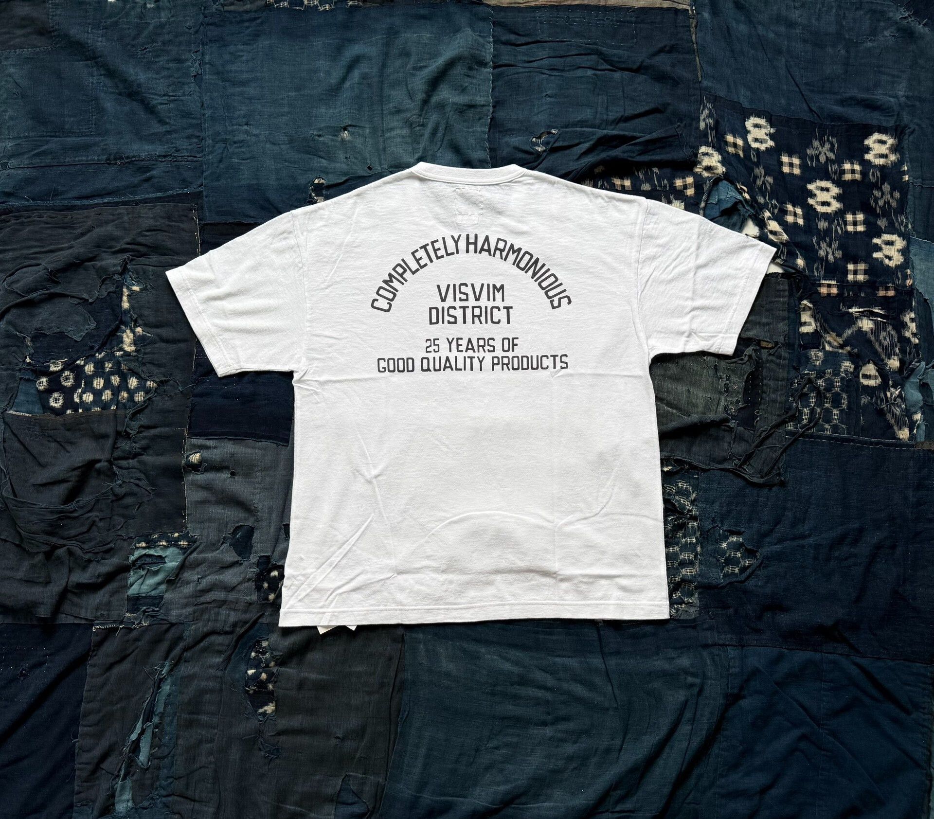 Visvim VISVIM 26SS JUMBO TEE DISTRICT Distressed Printed Size US XXS / EU 40 - 1 Thumbnail