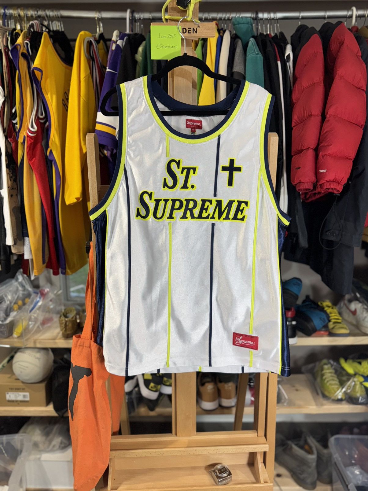Supreme RARE SUPREME “St. SUPREME” SS20 new Size US XL / EU 56 / 4 - 8 Thumbnail