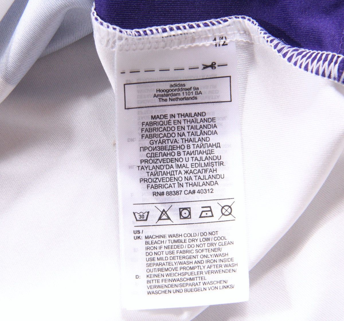 Adidas x Real Valladolid 2020 Soccer Football Jersey Shirt S