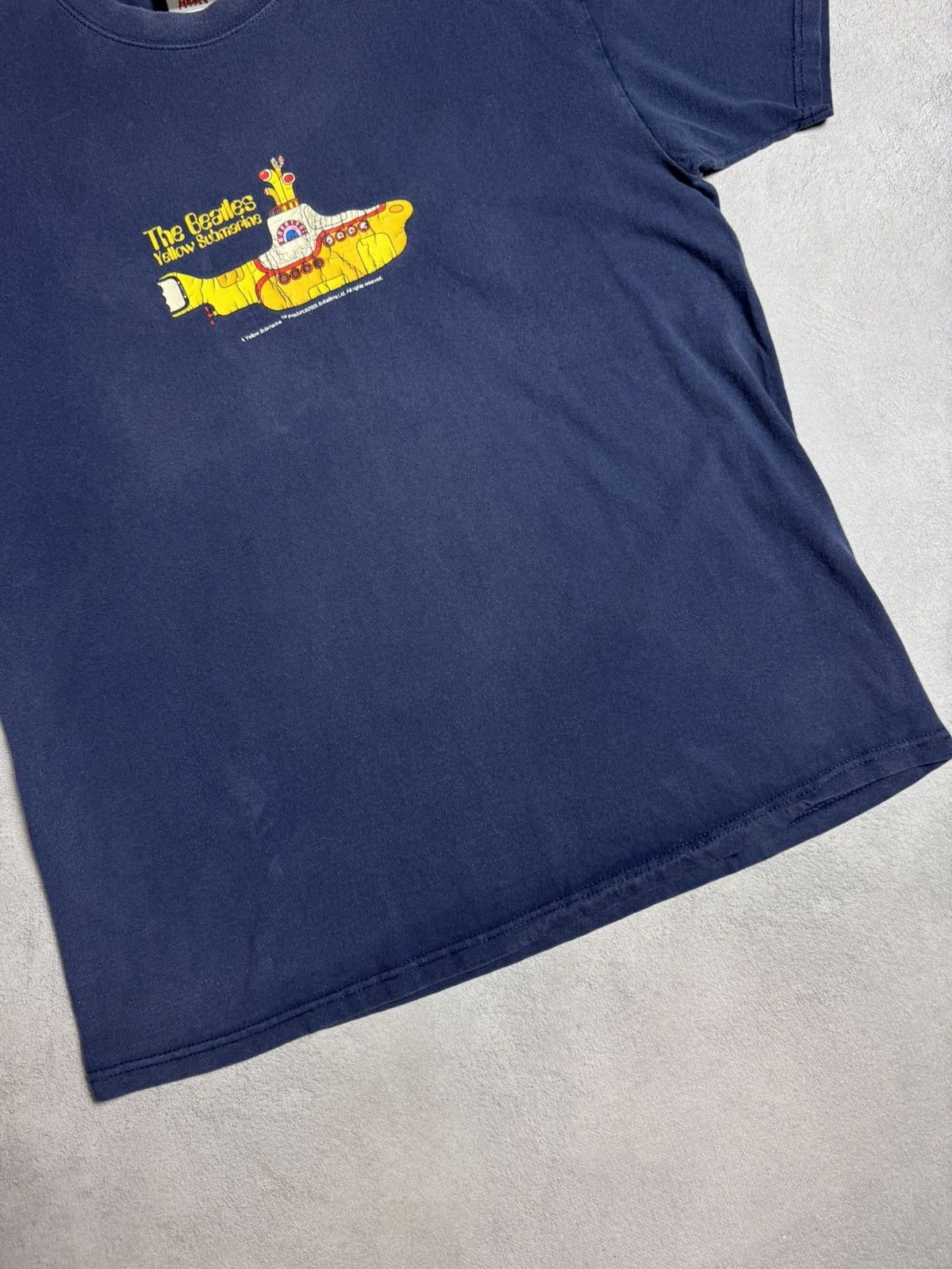Fruit Of The Loom The Beatles 2005 Yellow Submarine Vintage T-Shirt Y2K Size US XL / EU 56 / 4 - 4 Thumbnail