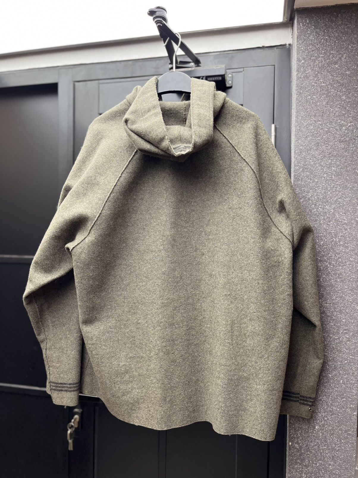 Stone Island 90s stone island vintage wool jacket green badge rare Size US XL / EU 56 / 4 - 8 Thumbnail