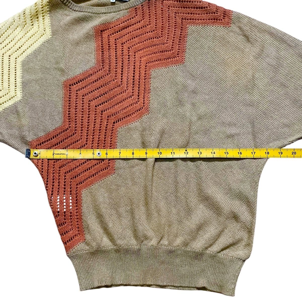 Christian Dior Monsieur × Dior × Vintage Vintage Christian Dior Asymmetric Knit Sweatshirt Size M / US 6-8 / IT 42-44 - 7 Thumbnail