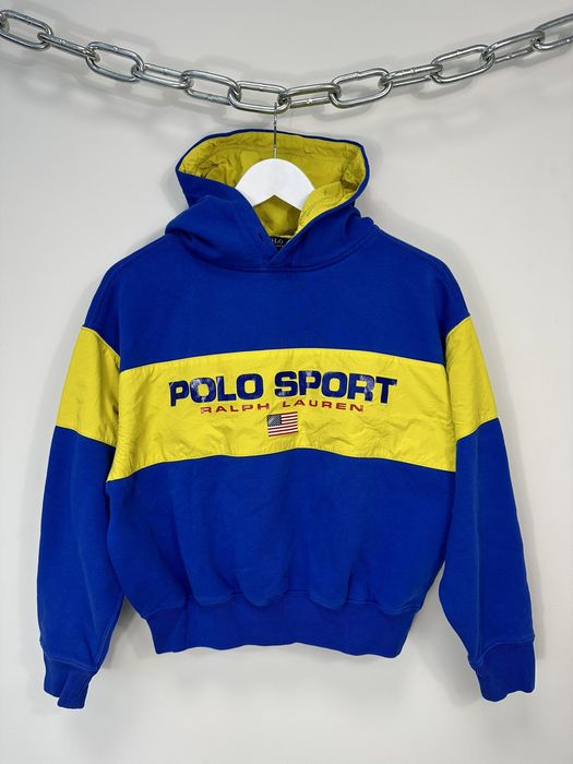 Vintage polo hotsell sport hoodie