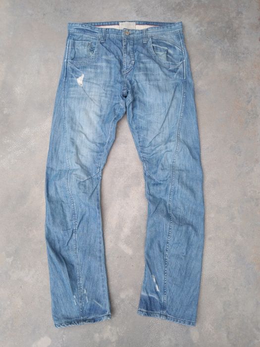 Vintage Bershka Engineered Jeans 33x32 | Grailed