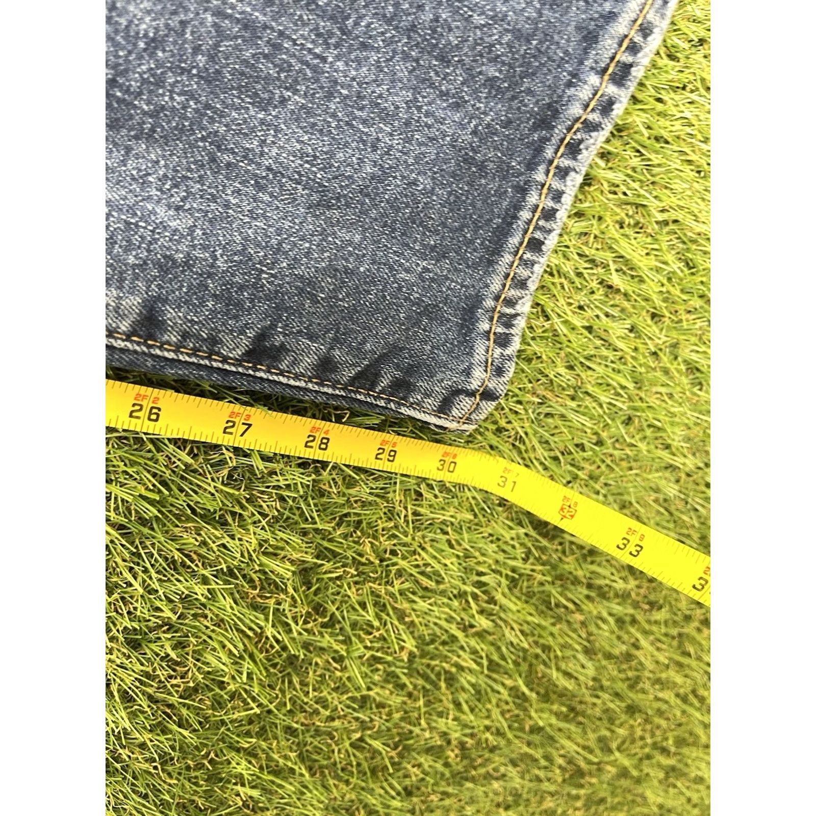 Levi's Levi's 541 Jeans Mens 31x32 Dark Wash Tapered Denim 5-Pocket USA 90s Streetwear Logo Mens Size US 31 - 4 Thumbnail