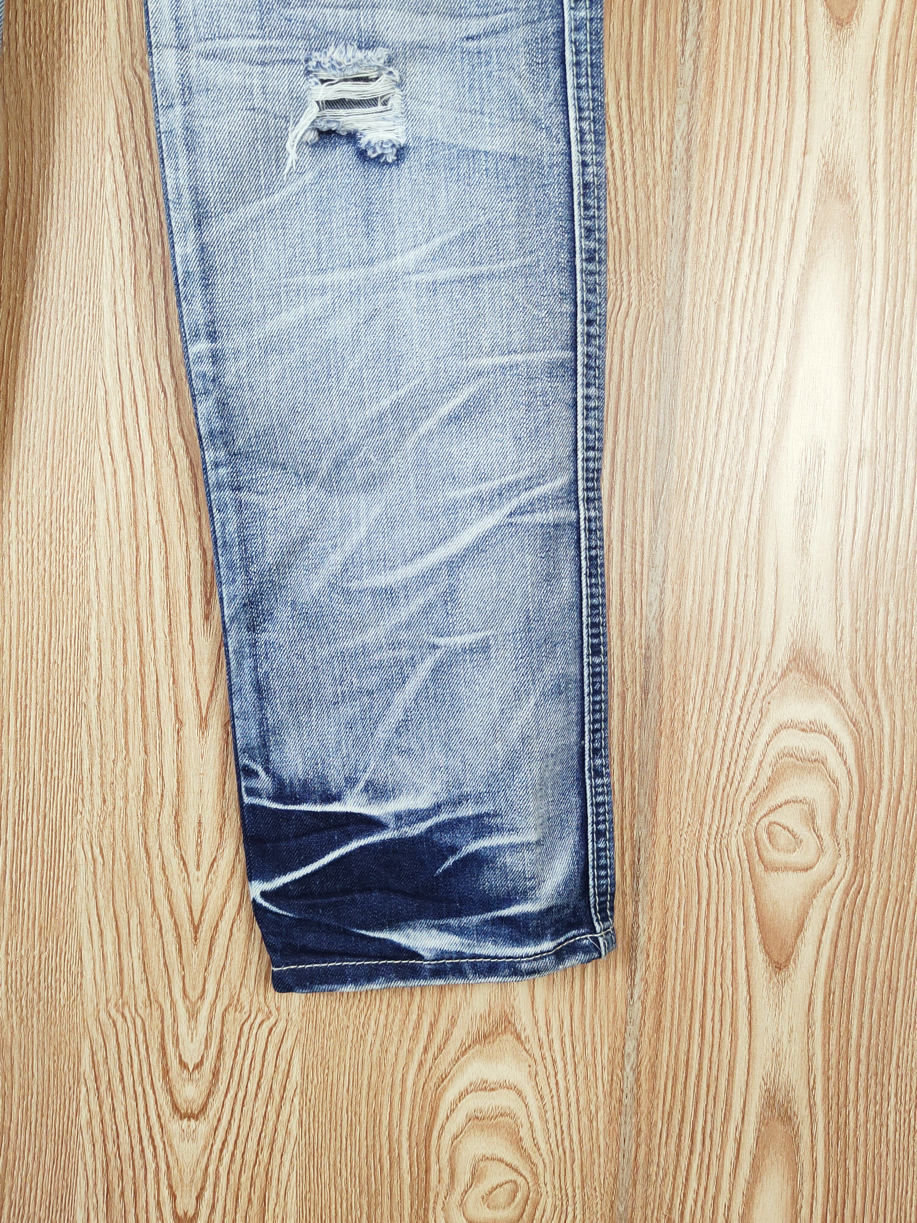 Japanese Brand × Vintage VINTAGE 💥 SP RAY Tribe Blue Distressed Ripped Jeans Size 30" / US 8 / IT 44 - 6 Thumbnail