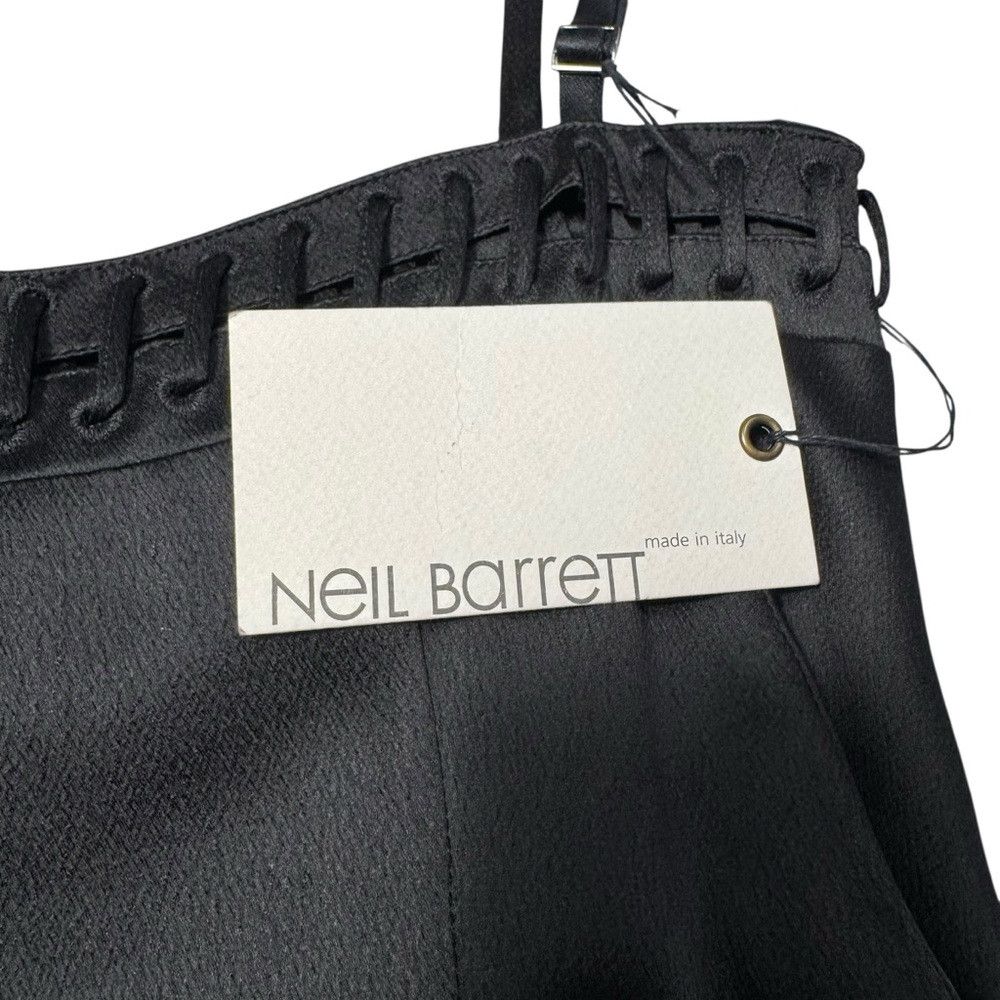 Neil Barrett NWT New Neil Barrett Black Strap Dress Made In Italy Size M Size M / US 6-8 / IT 42-44 - 7 Thumbnail