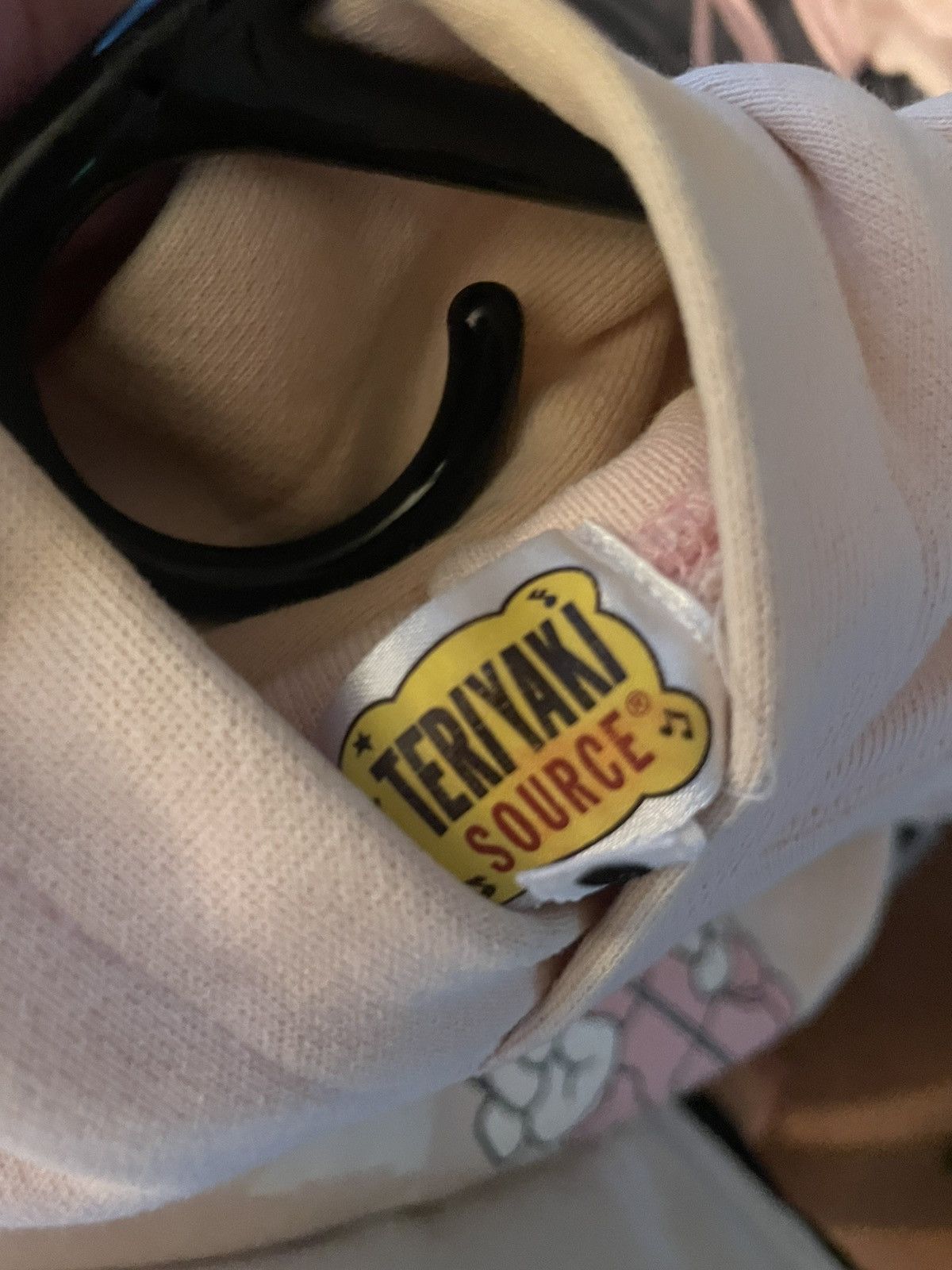 Bape Teriyaki Boyz Hoodie - Pink/Salmon (RARE) Size US L / EU 52-54 / 3 - 6 Thumbnail