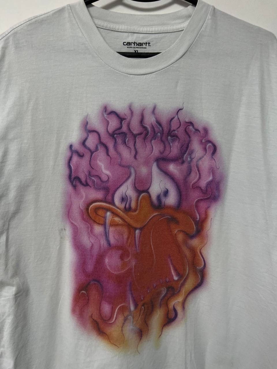 Carhartt Carhartt WIP x Babybrush T shirt Big Logo Overprint sz XL Size US XL / EU 56 / 4 - 6 Thumbnail