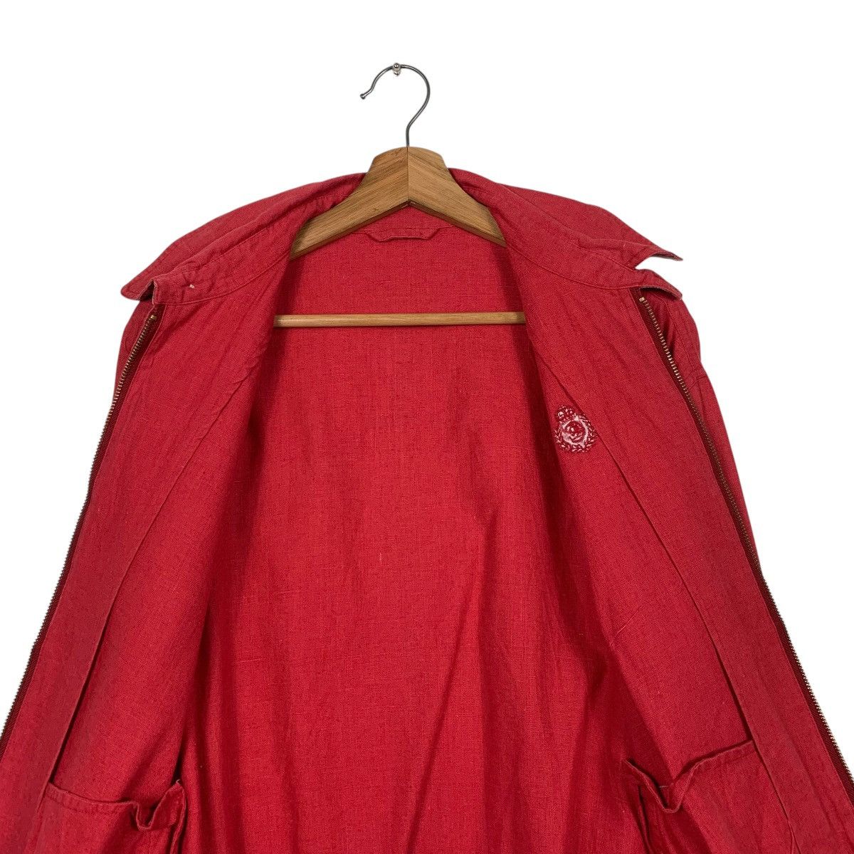 Chaps Ralph Lauren Vintage Chaps Ralph Lauren Red Bomber Jacket Size US M / EU 48-50 / 2 - 12 Thumbnail