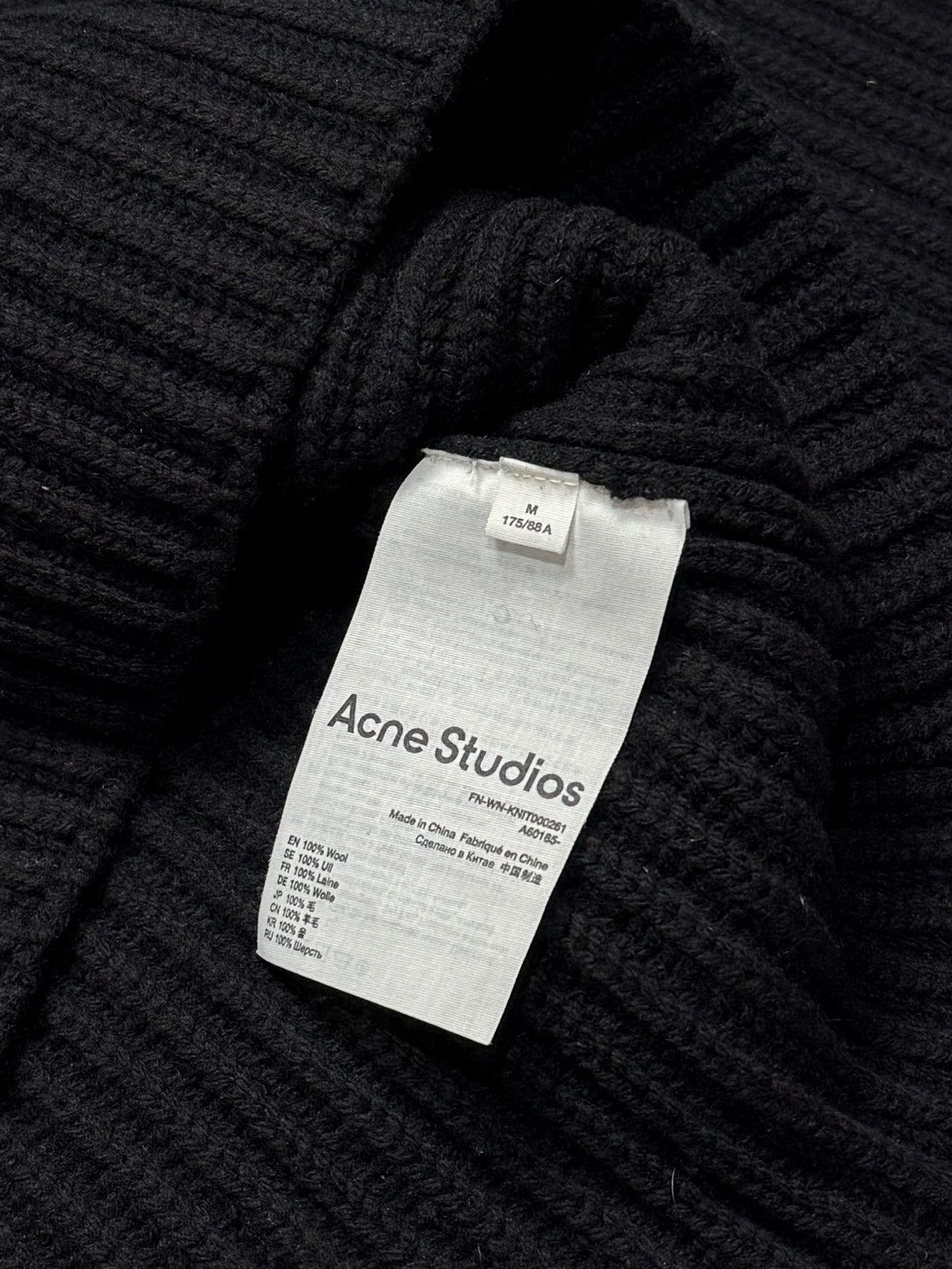 Acne Studios Acne Studios Knit Turtleneck Sweater Golf wool Size US M / EU 48-50 / 2 - 4 Thumbnail