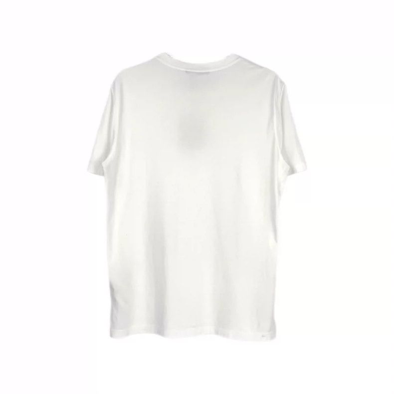 Louis Vuitton Louis Vuitton White embroidered logo short sleeve T-shirt 2 Size US L / EU 52-54 / 3 - 2 Thumbnail
