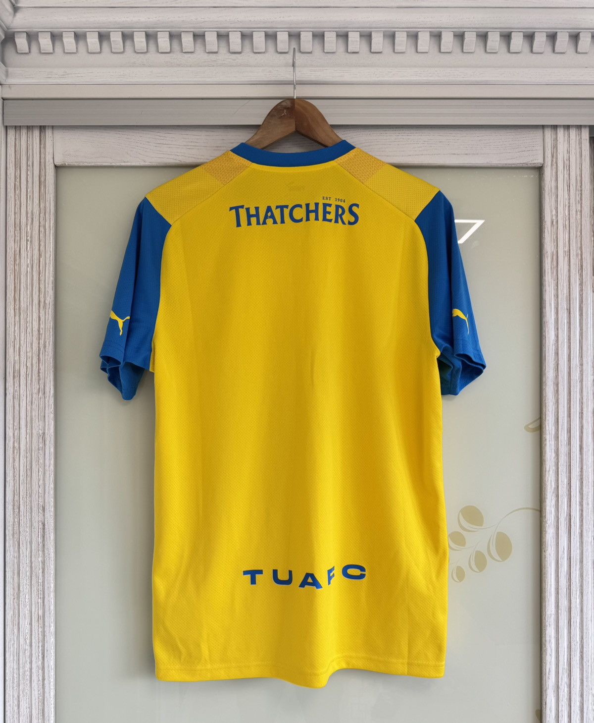 Puma Torquay United 2023-2024 Home Soccer Jersey Football Shirt Size US L / EU 52-54 / 3 - 2 Thumbnail