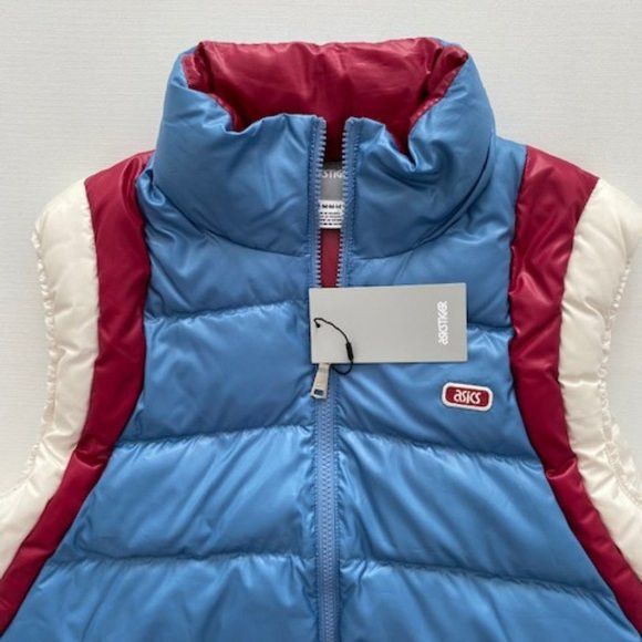 Asics Asics Tiger Quilted Down Vest Blue Medium Size US M / EU 48-50 / 2 - 3 Thumbnail