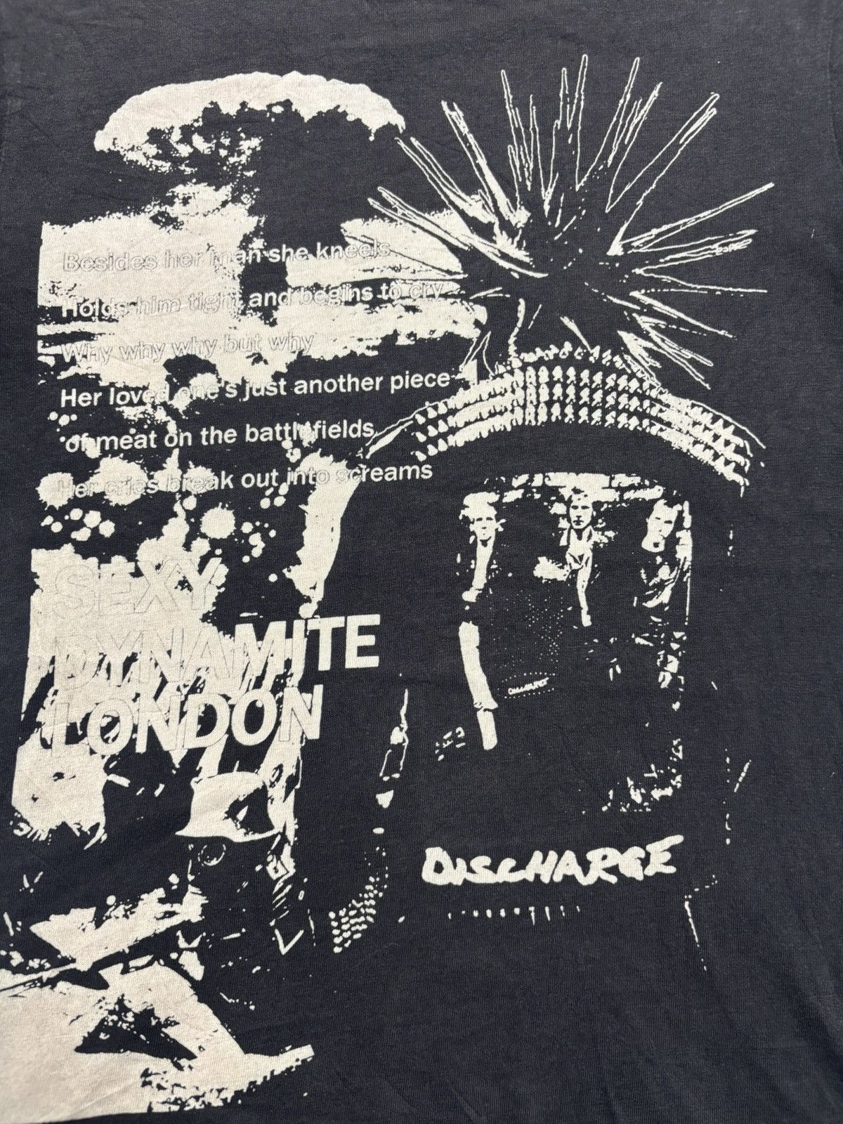 Japanese Brand Sexy Dynamite Punk Tshirt Size US XXS / EU 40 - 2 Thumbnail