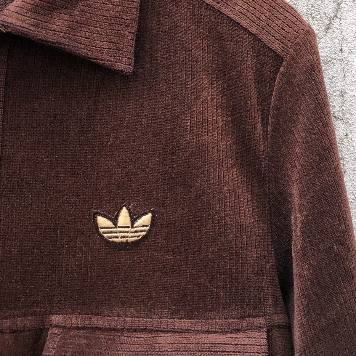 Adidas 🔥RARE VTG ADIDAS W/GERMANY 80S VELVET CORDUROY JACKETS Size US M / EU 48-50 / 2 - 3 Thumbnail