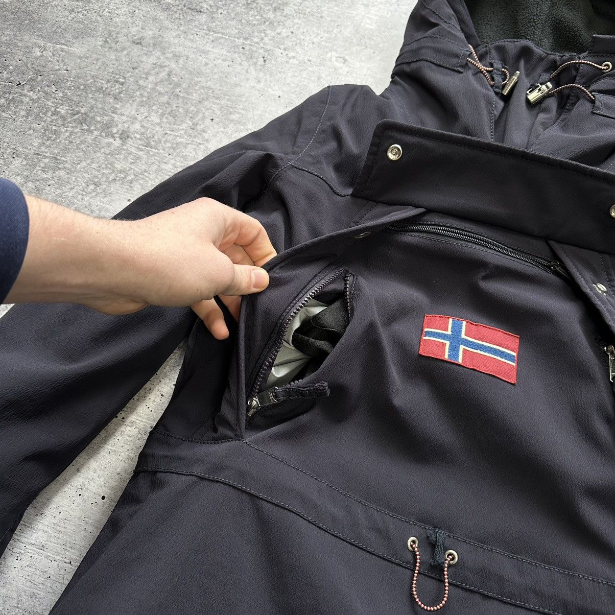 Napapijri × Vintage Napapjiri Skidoo Winter Anorak Jacket Women’s Size S Size S / US 4 / IT 40 - 9 Thumbnail