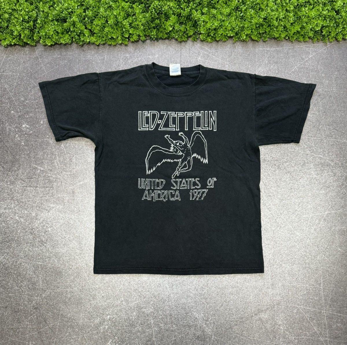 Led Zeppelin × Vintage Led Zeppelin 2000 Vintage t-shirt Myth Gem Heavy Cotton Size US M / EU 48-50 / 2 - 1 Thumbnail