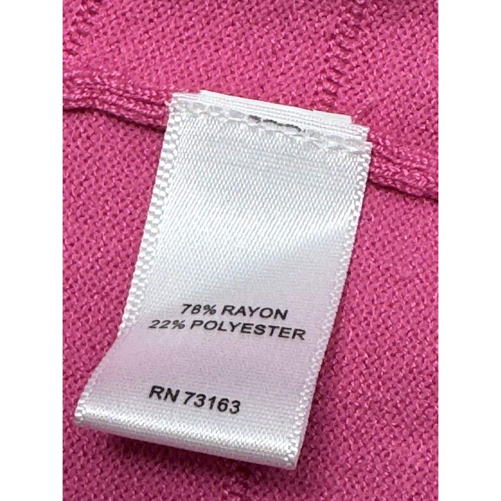 Other Cable & Gauge Cardigan Sweater Women’s L Pink Cropped Size L / US 10 / IT 46 - 7 Thumbnail