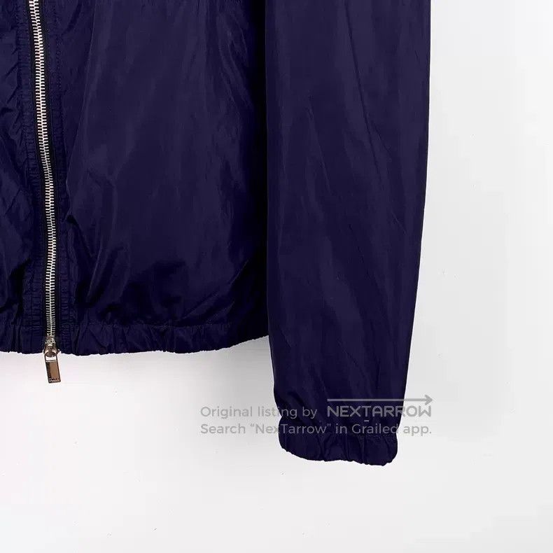 Dior Dior Dark blue logo hooded zipper long-sleeved jacket Size US M / EU 48-50 / 2 - 4 Thumbnail