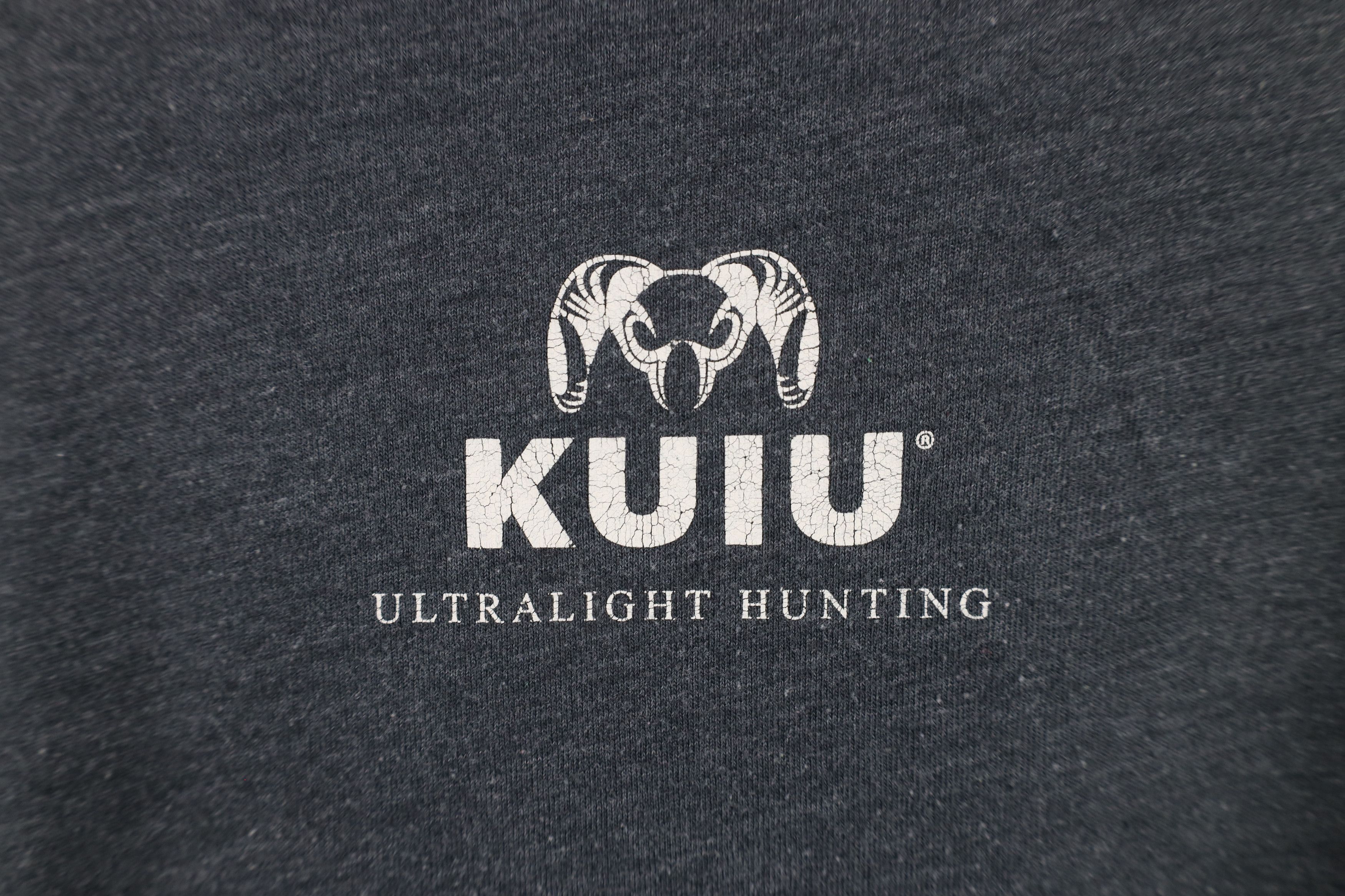 Vintage Kuiu Spell Out Ultralight Hunting Short Sleeve T-Shirt Gray Size US XXL / EU 58 / 5 - 7 Thumbnail