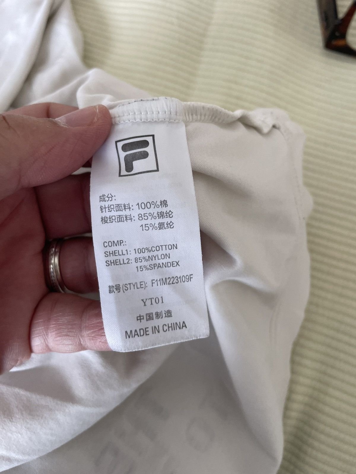 Fila × Maison MIHARA YASUHIRO Fila x Maison Mihara Yashuro 1 Pocket loose Fit SS tee Size US XL / EU 56 / 4 - 10 Thumbnail