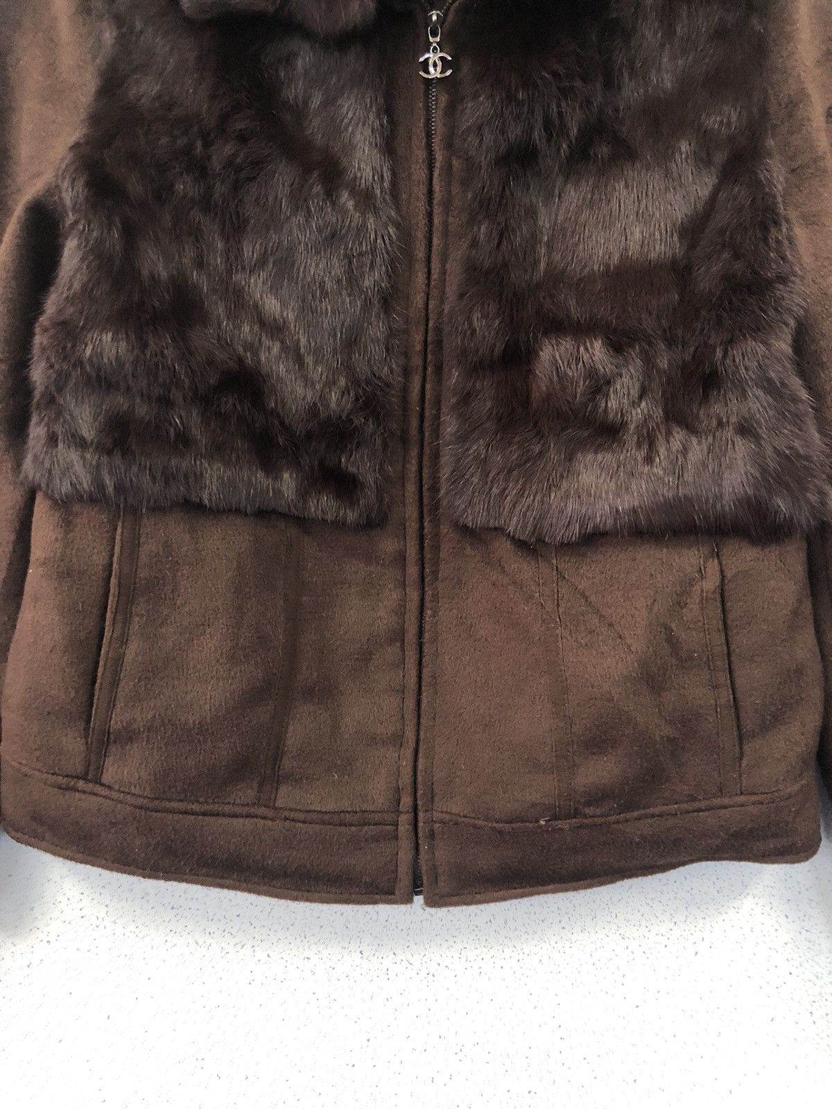Chanel Chanel Faux Fur Jacket Size M / US 6-8 / IT 42-44 - 9 Thumbnail