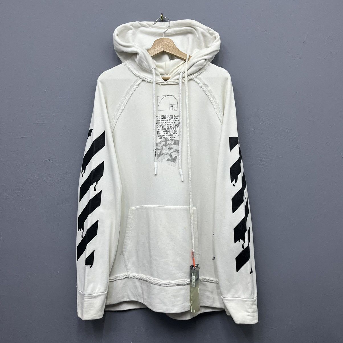 Off-White Off-White Virgil Abloh SS20 Oversized Hoodie Size US XL / EU 56 / 4 - 2 Thumbnail