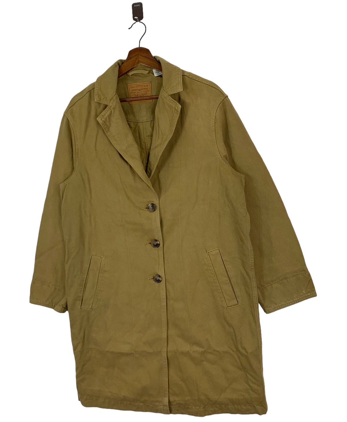 Levi's × Levi's Vintage Clothing × Vintage VINTAGE LEVIS LONG COAT JACKET Size US XS / EU 42 / 0 - 2 Thumbnail