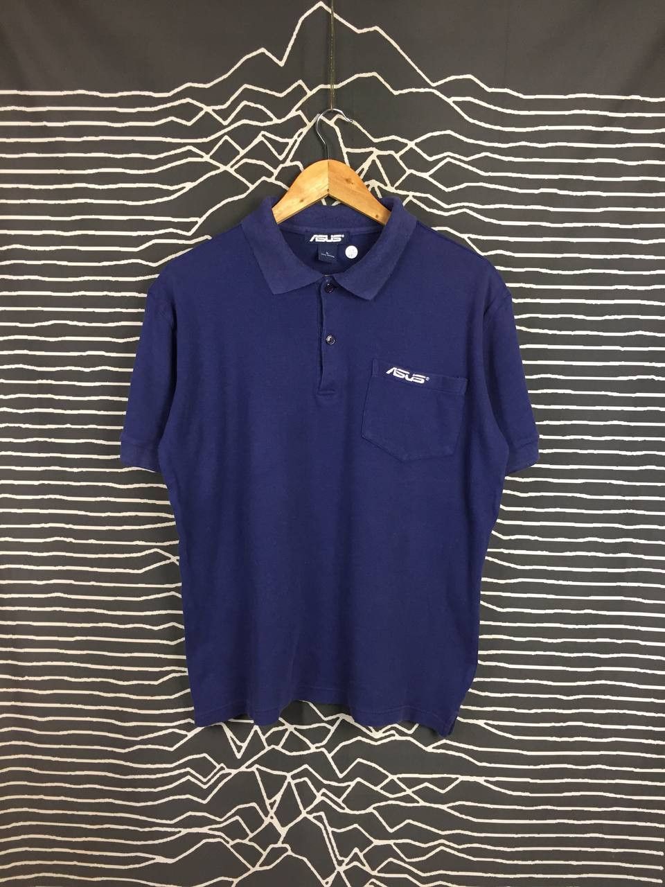 Vintage Vtg ASUS Embroidered Logo Pocket Polo Techwear Shirt Size US L / EU 52-54 / 3 - 2 Thumbnail
